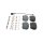 BOSCH 0 986 460 201 Bremsbelagsatz, Scheibenbremse