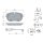 BOSCH 0 986 460 201 Bremsbelagsatz, Scheibenbremse