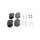 BOSCH 0 986 460 291 Bremsbelagsatz, Scheibenbremse
