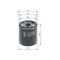 BOSCH F 026 407 378 Ölfilter