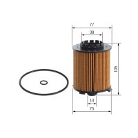 BOSCH F 026 407 391 Ölfilter