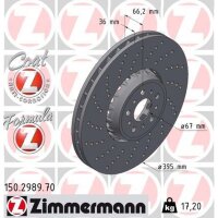 ZIMMERMANN 150.2989.70 Bremsscheibe