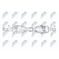 NTY NPW-CH-158 Antriebswelle
