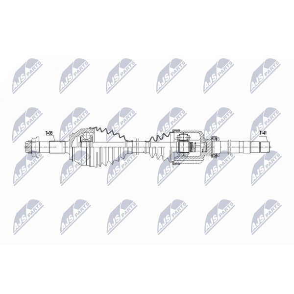 NTY NPW-CT-164 Antriebswelle