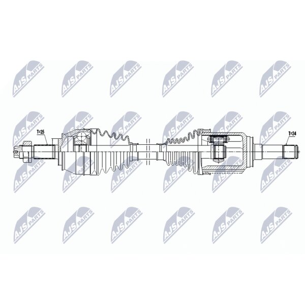 NTY NPW-FT-097 Antriebswelle