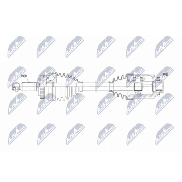 NTY NPW-KA-412 Antriebswelle