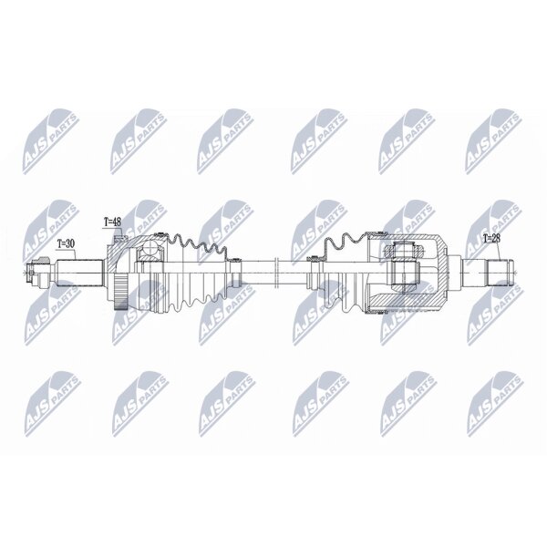 NTY NPW-KA-413 Antriebswelle