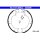 ATE 03.0137-3058.2 Bremsbackensatz, Feststellbremse
