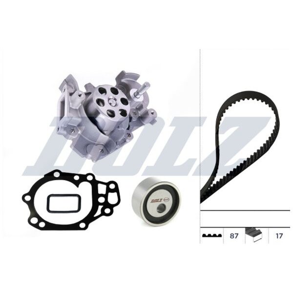 DOLZ KD348 Wasserpumpe + Zahnriemensatz