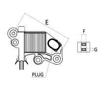 HC-Cargo F 032 335 024 Generatorregler
