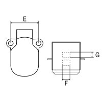 HC-Cargo F 032 235 607 Halter, Kohlebürsten