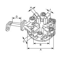 HC-Cargo F 032 234 062 Halter, Kohlebürsten