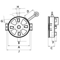 HC-Cargo F 032 335 009 Halter, Kohlebürsten