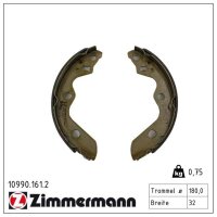 ZIMMERMANN 10990.161.2 Bremsbackensatz