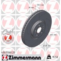 ZIMMERMANN 400.5560.20 Bremsscheibe