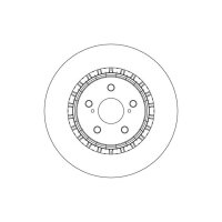 TRW DF6858S Bremsscheibe