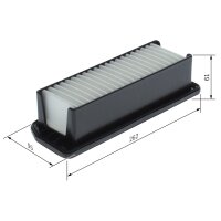 BOSCH F 026 400 844 Luftfilter