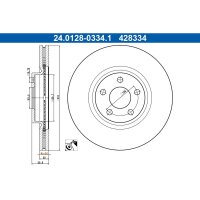 ATE 24.0128-0334.1 Bremsscheibe
