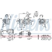 NISSENS 93325 Lader, Aufladung