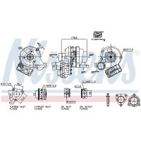 NISSENS 93330 Lader, Aufladung
