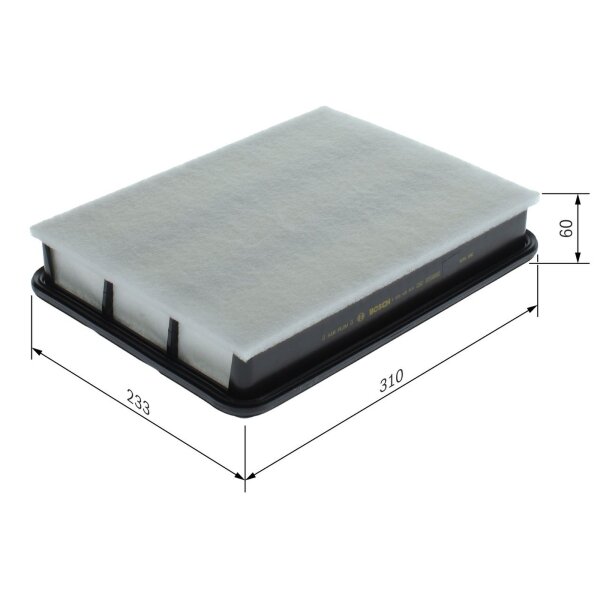 BOSCH F 026 400 819 Luftfilter