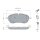 BOSCH 0 986 460 281 Bremsbelagsatz, Scheibenbremse