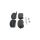 BOSCH 0 986 460 314 Bremsbelagsatz, Scheibenbremse