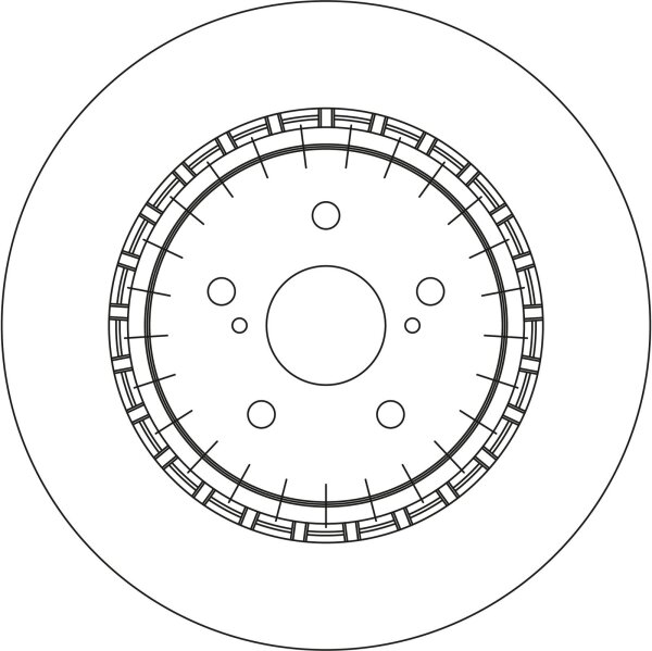 TRW DF4594S Bremsscheibe