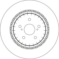 TRW DF4594S Bremsscheibe