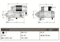 DENSO DSN3142 Starter