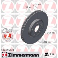 ZIMMERMANN 400.5551.20 Bremsscheibe