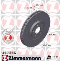 ZIMMERMANN 460.4558.52 Bremsscheibe