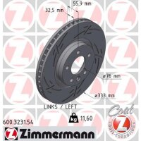 ZIMMERMANN 600.3231.54 Bremsscheibe