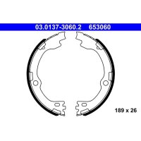 ATE 03.0137-3060.2 Bremsbackensatz, Feststellbremse