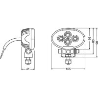 ams-OSRAM LEDWL112-WD Arbeitsscheinwerfer