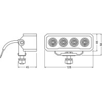 ams-OSRAM LEDWL115-WD Arbeitsscheinwerfer