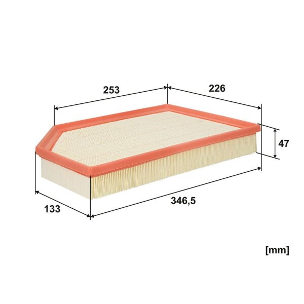 FILTRON AP 165/9 Luftfilter