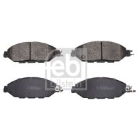 FEBI BILSTEIN 1003195 Bremsbelagsatz, Scheibenbremse