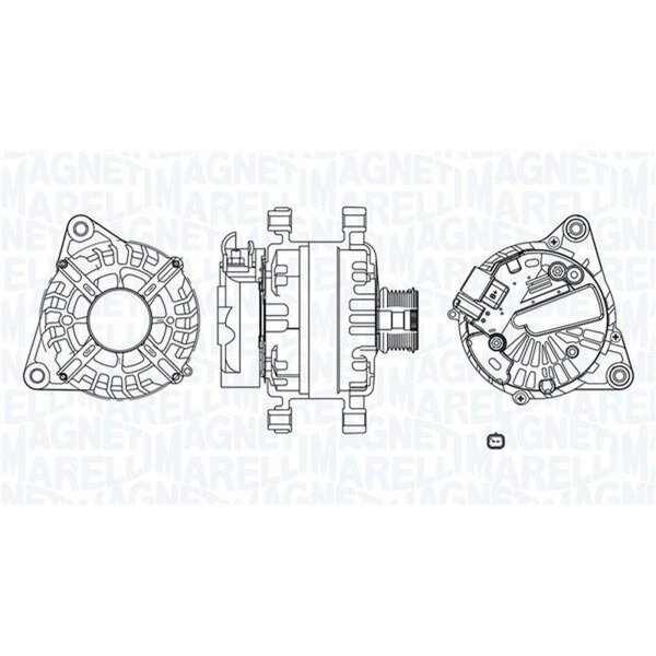 MAGNETI MARELLI 063730846010 Generator