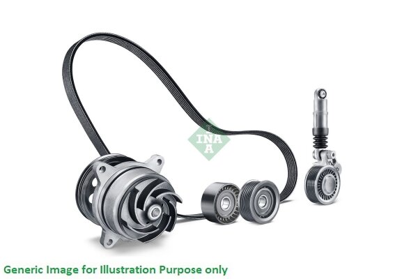 Schaeffler INA 529 0340 30 Wasserpumpe + Keilrippenriemensatz