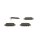 BOSCH 0 986 495 089 Bremsbelagsatz, Scheibenbremse