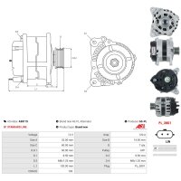 AS-PL A3811S Generator