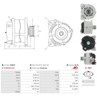 AS-PL A3847S Generator