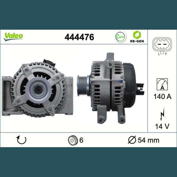 VALEO 444476 Generator
