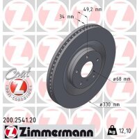 ZIMMERMANN 200.2541.20 Bremsscheibe