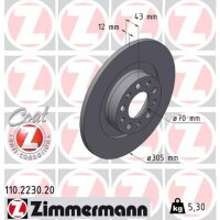 ZIMMERMANN 110.2230.20 Bremsscheibe