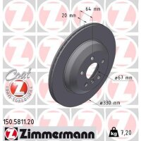 ZIMMERMANN 150.5811.20 Bremsscheibe