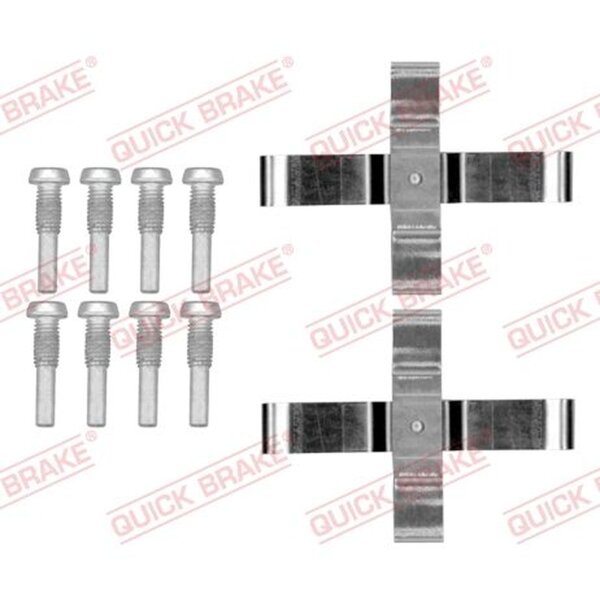 QUICK BRAKE 109-0220 Zubehörsatz, Scheibenbremsbelag