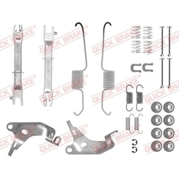 QUICK BRAKE 105-0003S Zubehörsatz, Bremsbacken
