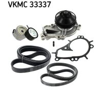 SKF VKMC 33337 Wasserpumpe + Keilrippenriemensatz